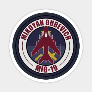 Mig-19 Patch Magnet