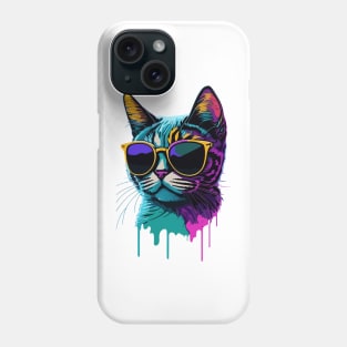 Cat with Sunglasses Phone Case