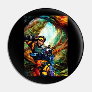 Colorful Mirage Pin