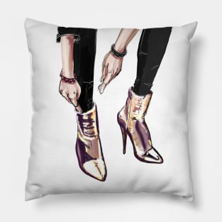 Fashion boots Pillow