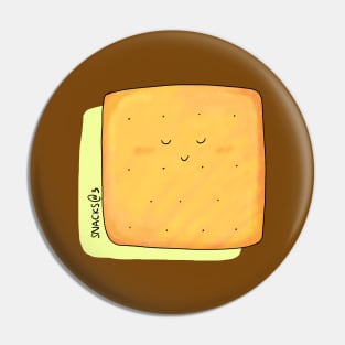 The square tea biscuit Pin