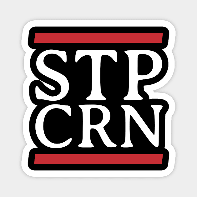 STP CRN (Stop Corona) Magnet by BK55