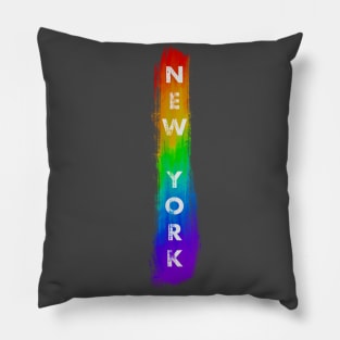 New York - LGBTQ Pillow