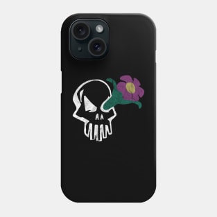 Skullflower Metalhead Distressed Design Phone Case