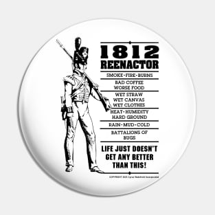 1812 Reenactor Pin