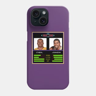 Shaq & Magic - NBA Jam Edition Phone Case