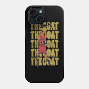 the goat jordan Phone Case