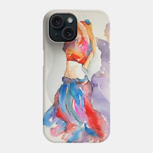 belly dancer shadow Phone Case