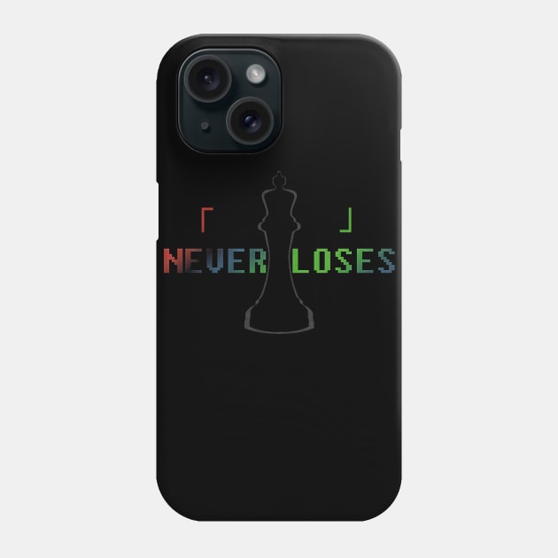 Blank Never Loses Phone Case by ARIXD