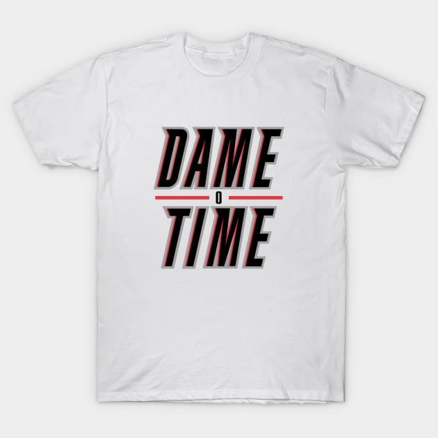 Damian Lillard Shirt, Dame Dolla Dame Time Portland Trail Blazers NBA Shirt  - T-shirts Low Price