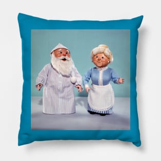 Official Rankin/Bass' Santa Claus and Mrs. C Pillow