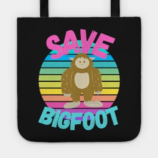 Multicoloured Save Bigfoot Tote