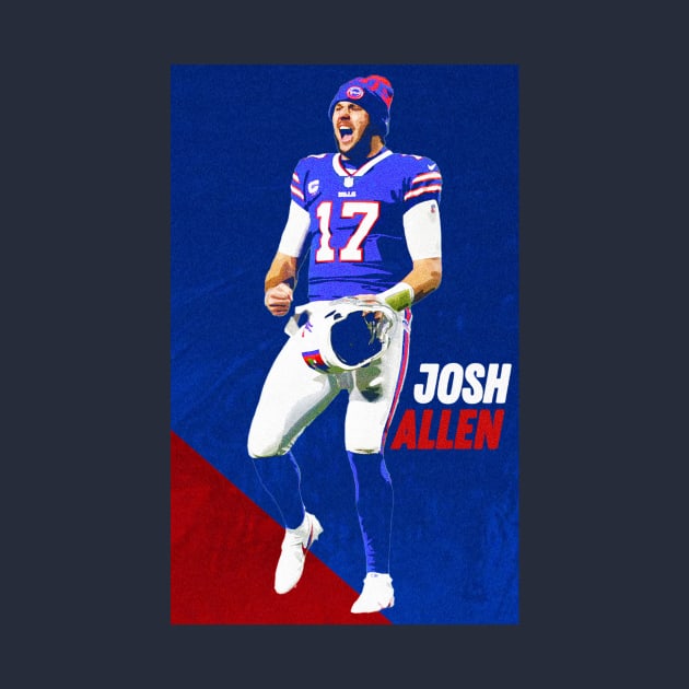 Josh Allen Buffalo Bills by VictorVV