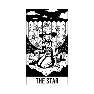 The Star Gardener Tarot Card T-Shirt