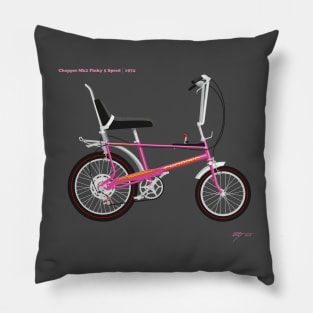 Raleigh Chopper Mk2 Pinky 5 Speed, 1974 Pillow