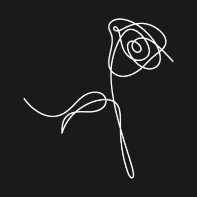 BTS LOVE YOURSELF FLOWERS ROSE Bts Love Yourself T