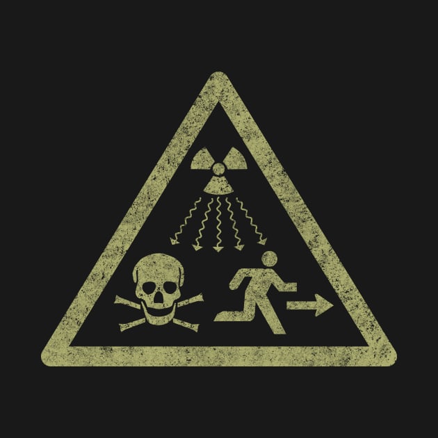 Radiation and Poison HazMat symbol by DYSTOP-O-MART