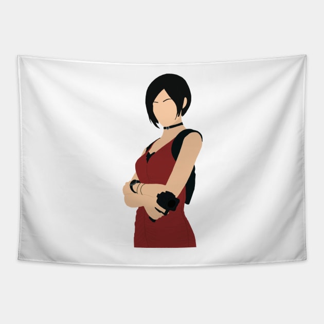 Resident Evil Ada Wong Tapestry by senaeksi