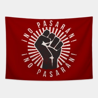 ¡No Pasarán! (vintage/distressed) Tapestry