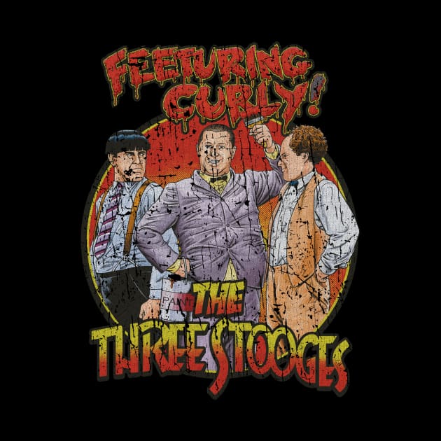 RETRO STYLE - FENTURING CURLY - THREE STOOGES by MZ212