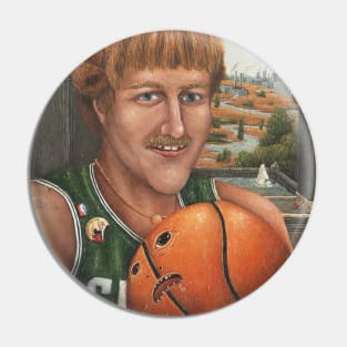 Larry Bird Pin