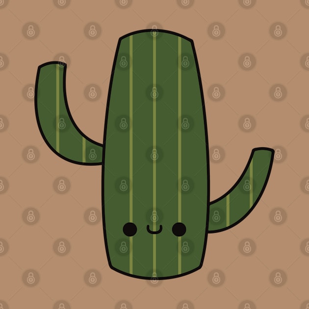 Cute Kawaii Cactus by KawaiiByDice