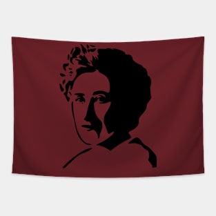 Rosa Luxemburg Silhouette - Socialist, Feminist Tapestry