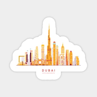 Dubai Skyline Magnet