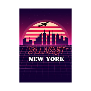 SUNSET NEW YORK T-Shirt