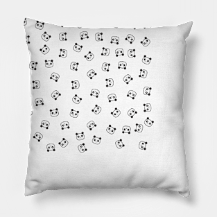 Pandamonio Panda Pattern Pillow