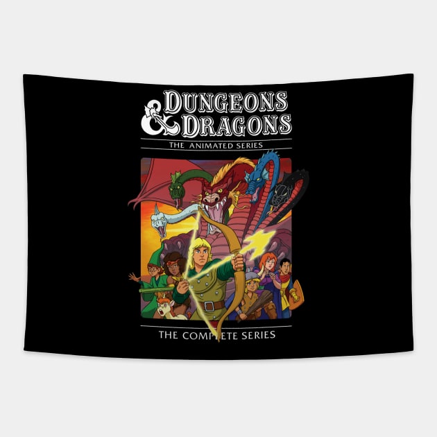 Vintage Dungeons & Dragons Tapestry by RANS.STUDIO