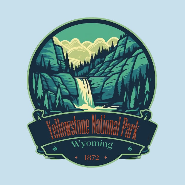 Yellowstone National Park by GreenMary Design