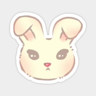 Fluffy mini lop bunny Magnet