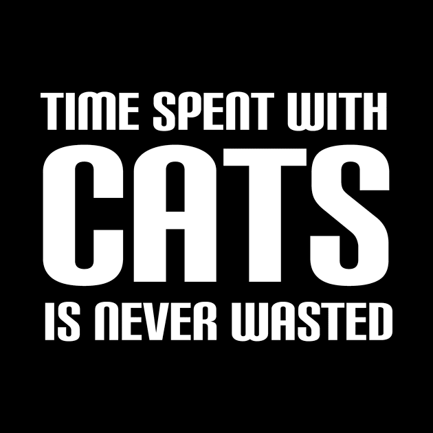 Time Spent With Cats Is Never Wasted by TheWhitepod