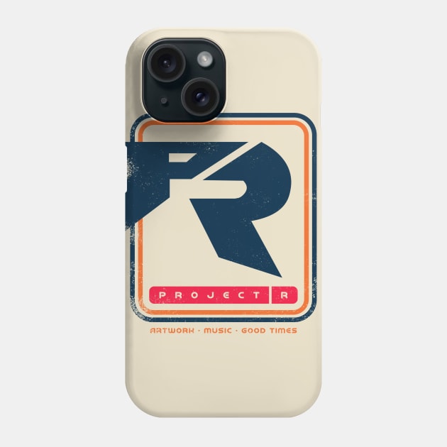 Project R - Retro Logo Phone Case by PRWear