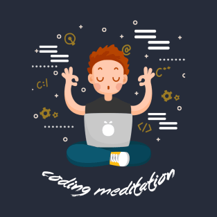 Coding Meditation - Yoga T-Shirt