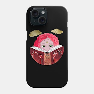 The little Witch studies Phone Case