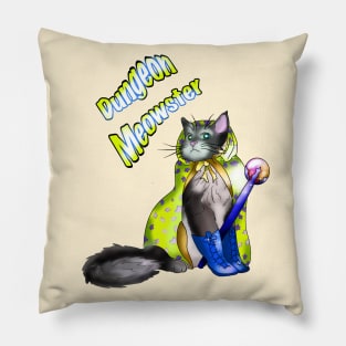 Pretty kitty dungeon meowster Pillow