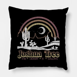 Joshua Tree National Park Vintage Pillow