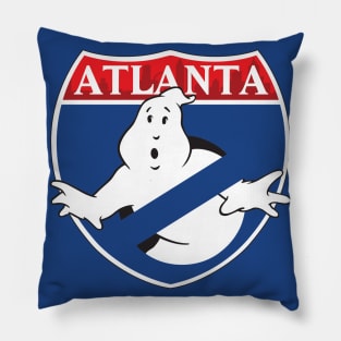 Atlanta Ghostbusters Logo Pillow