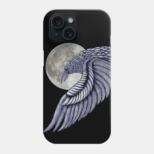 Moon Raven Phone Case