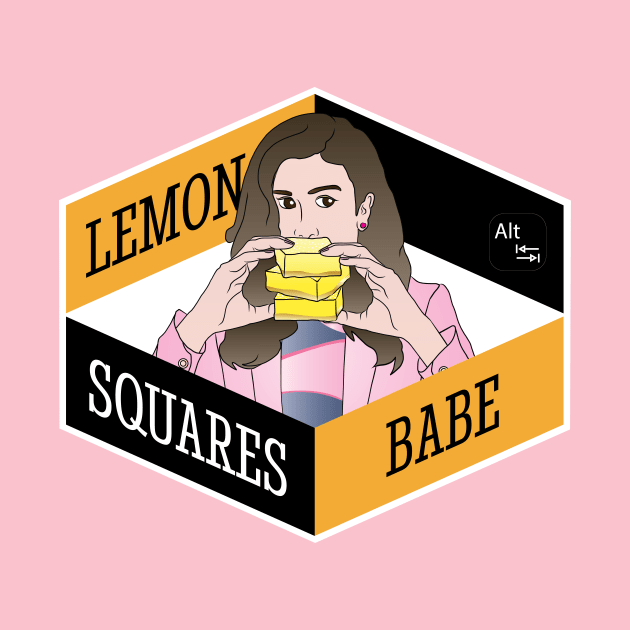 Kim’s Convenience Shannon Lemon Squares Babe by AltTabStudio