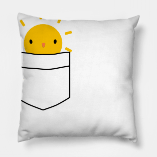 Pocket Full Of Sunshine t-shirt Pillow