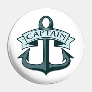 Captain of the high seas! Pin