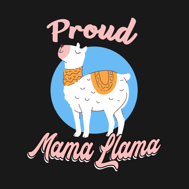 Mama llama gift by Foxxy Merch