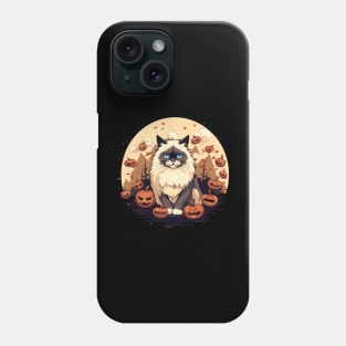 Ragdoll Cat Halloween, Cat Lover Phone Case