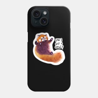 Red Panda being silly Phone Case