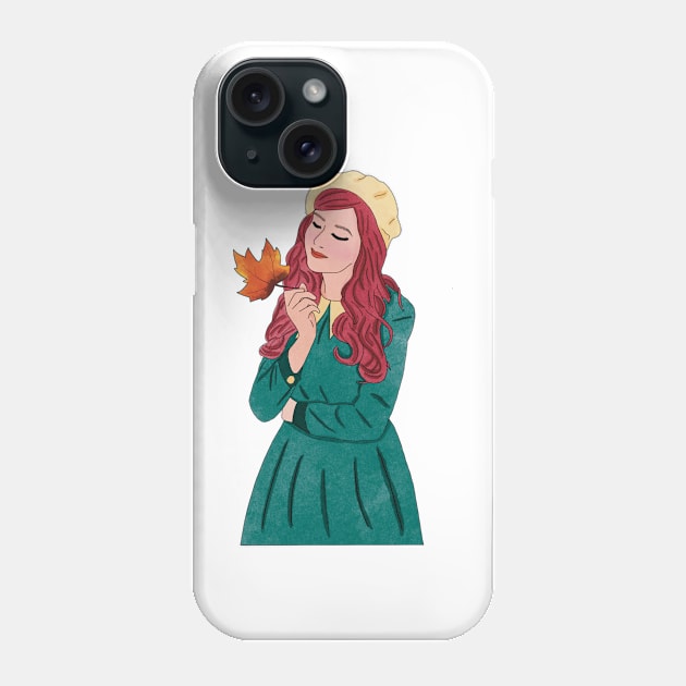 Fall girl (2) Phone Case by piscoletters