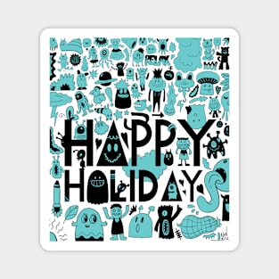 HAPPY HOLIDAYS Magnet