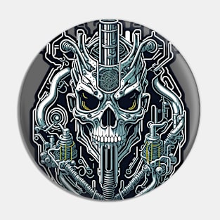 Cyborg Heads S02 D91 Pin